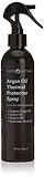 InstaNatural Thermal Protector Spray - Organic Argan Oil Heat Protectant for Hair - With Castor Oil, Vitamin B5 & Sunflower Seed Oil - Prevents Dryness, Damage & Split Ends - 8 OZ