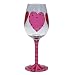 Lolita Holiday Glassware Wine Big Hearted Lover