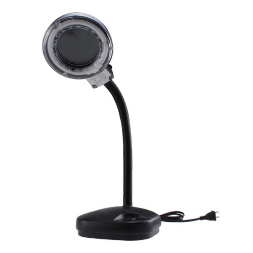 5X Desk Magnifier Lamp - Flexible Goose Neck Adjustable Light On Sale