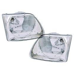 F150 F250/Expedition Lightning Model Headlights Driver/Passenger Pair New