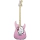 【4点セット】Squier by Fender Hello Kitty Stratocaster/Pink スクワイア by フェンダー ハローキティ ストラトキャスター