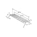 Music City Metals 00102 Chrome Steel Wire Warming Rack Replacement for Select Arkla and Sunbeam Gas Grill Models