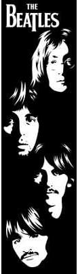 (2x8) The Beatles - Popart Faces Bookmark