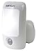 Ivation Hi-Power White LED Automatic Motion-Sensing Directional Night Light - Battery Powered Hallway Light with a Built in Motion and Light Sensor