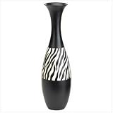 ZEBRA STRIPE VASE