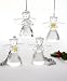 Lenox Crystalline Angels Ornaments, Set of 4