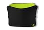 be.ez 100572 LA robe Sleeve for 13.3-Inch Macbooks (Black/Wasabi)