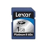 Lexar SD1GB-60-709 1GB Platinum II Secure Digital