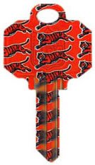 Cincinnati Bengals Schlage SC1 House Key