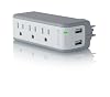 Belkin BZ103050vTVL Mini Surge Protector/Dual USB Charger
