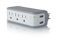 Belkin BZ103050vTVL Mini Surge Protector/Dual USB Charger