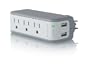Belkin BZ103050vTVL Mini Surge Protector/Dual USB Charger