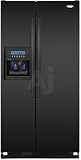 Review Whirlpool  / Whirlpool Gold GC5SHAXVB 24.5 cu. ft. Counter-Depth Side-by-Side Refrigerator with 3 Adjustable SpillGuard Shelves, In-Door-Ice Ice Dispensing System, In-Door-Air Door Cooling System and Clear Crispers: Black