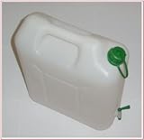 20 L WASSERKANISTER MIT HAHN TRINKWASSER KANISTER NEU - 