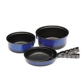 Outwell Teflon Cookset - 5 piece