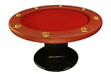BBO Royale Sunken Playing Surface Poker Table - Red