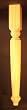 29" Butcher Block Pine Furniture Leg [CAPITOL CITY LUMBER]