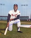 Signed Aaron, Hank (Atlanta Braves) 8x10 Photo