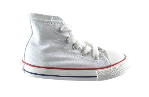 Converse Chuck Taylor All Star High top Infants Casual Shoes Optical White 7j253