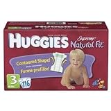 Huggies Supreme Natural Fit Diapers Size: 3