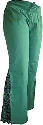 Women's Organic Cotton Active Pant with Insert - Green