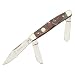 Hen & Rooster Knives 313RCM Mustang Stockman Pocket Knife with Rock Candy Corelon Handles