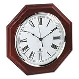ILC67207010 CLOCK,QUARTZ,PARK,LINCOLN,MAHOGANY