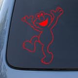 ELMO DANCING - Vinyl Decal Sticker #A1343 | Vinyl Color: Red