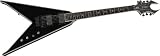 B.C. Rich DLXJRVO Deluxe Jr. V Electric Guitar, Onyx Black