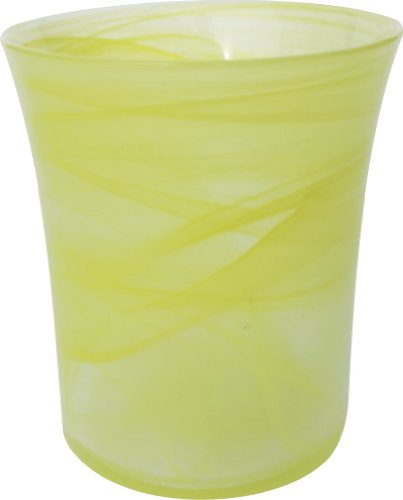 Ivyline Ecoware Orchideen-K&uuml;bel aus recycelbarem Glas, Alabaster-Optik, 13,5 cm Innendurch Preisvergleich