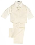 4-Piece Boys All Cream Suit