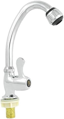 Bathroom Vertical Mounted Design Swan Neck Filter Water Tap Basin Faucet