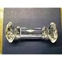 CRYSTAL KNIFE RESTS - SET OF 6 CRYSTAL DUMBEL KNIFE RESTS