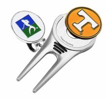 Tennessee Volunteers Divot Tool Hat Clip With Golf Ball Marker Of 2)