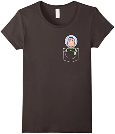 Women's Toy Pocket T Shirt - Funny Scientist Story Small Asphalt