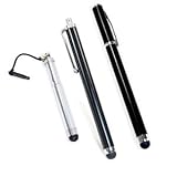 Cosmos Black 2 in 1 Stylus Pen/gel Ink/ball Pen + Black Stylus Touch Screen ....