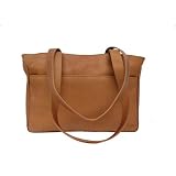 Fashion Avenue Slim Travel Tote Color: Saddle