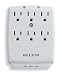 Belkin SurgeMaster 6-Outlet Wall-Mount Surge Protector