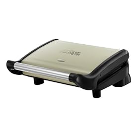 George Foreman Heritage 18294 Family Grill - Cream, 5 portion
