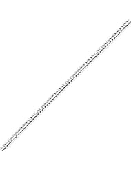 Sterling Silver 3mm Curb Chain - 18 Inch