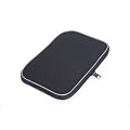 iTech premium durable water resistant neoprene black zip sleeve carry case for Portable DVD players 7 - 9.2 inch screens
