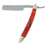 Kriegar Red Gentleman's Razor Folding Knife