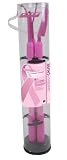 Bond 6932 Pink 3 Piece Telescopic Garden Tool Set With Trowel, Cultivator And Rake