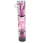 Bond 6932 Pink 3 Piece Telescopic Garden Tool Set With Trowel, Cultivator And Rake