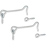 Stanley Hardware CD8440 4" Zinc Plated Hook & Eye