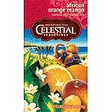Celestial Seasonings Celest African Orang Mango Red Box Of 6 20's