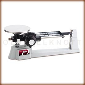 Ohaus Dial-O-Gram Top Loading Mechanical Triple Beam Balance 2610g x 01g with Stainless Steel Plate Tare and Attachment Masses