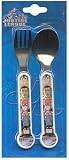 Justice League Flatware for kids - Stainless steel fork and spoon set