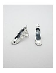 Shoes Charm In 92.5 Sterling Silver