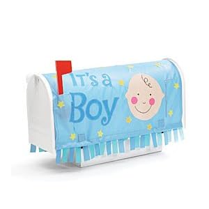 -It-s-A-Boy-Mailbox-Cover-Great-Baby-Birth-Anouncement